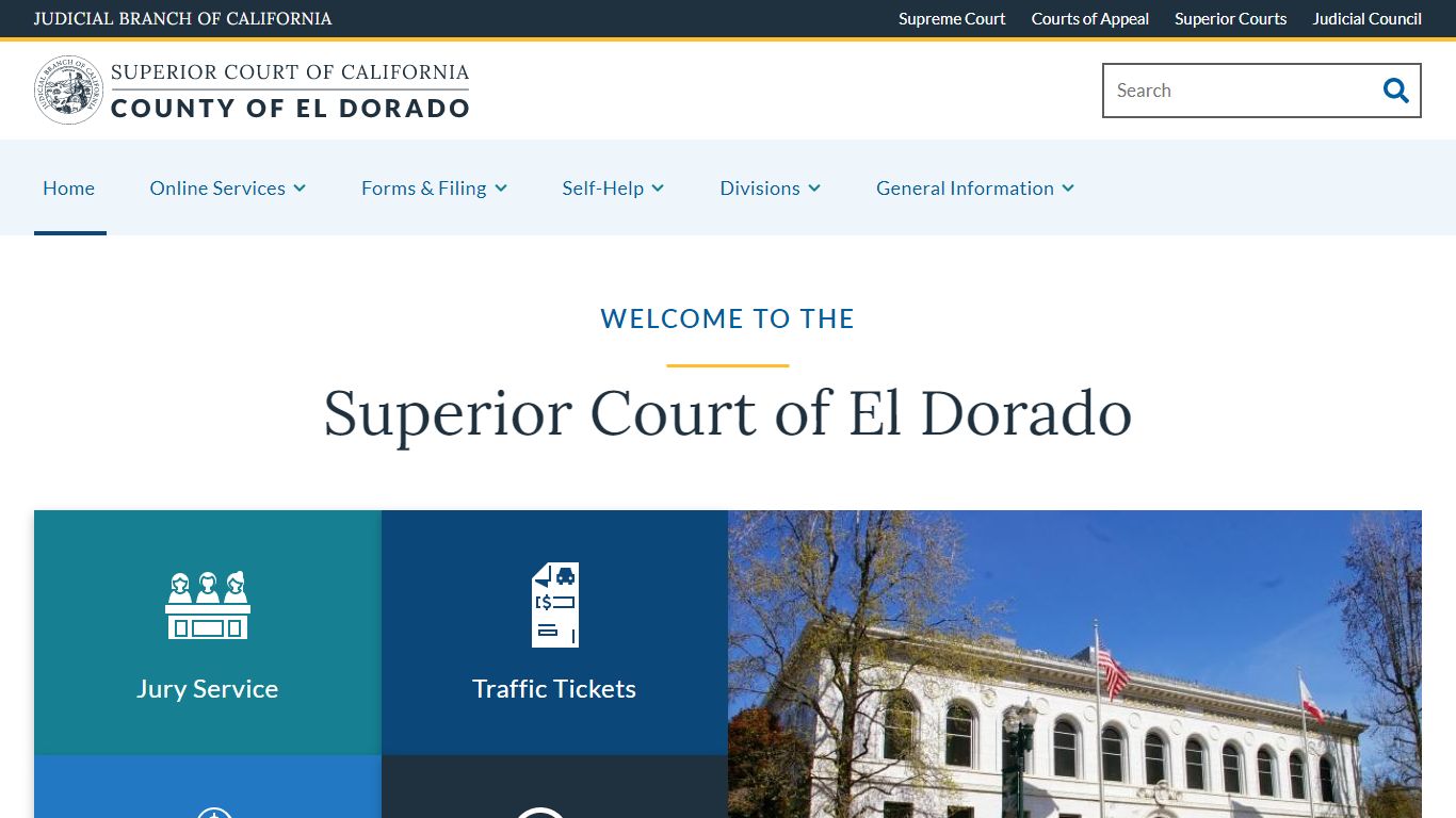 Home | Superior Court of California | County of El Dorado